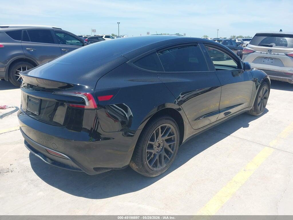 5YJ3E1EA2TF142765 2026 TESLA MODEL 3 photo no. 4