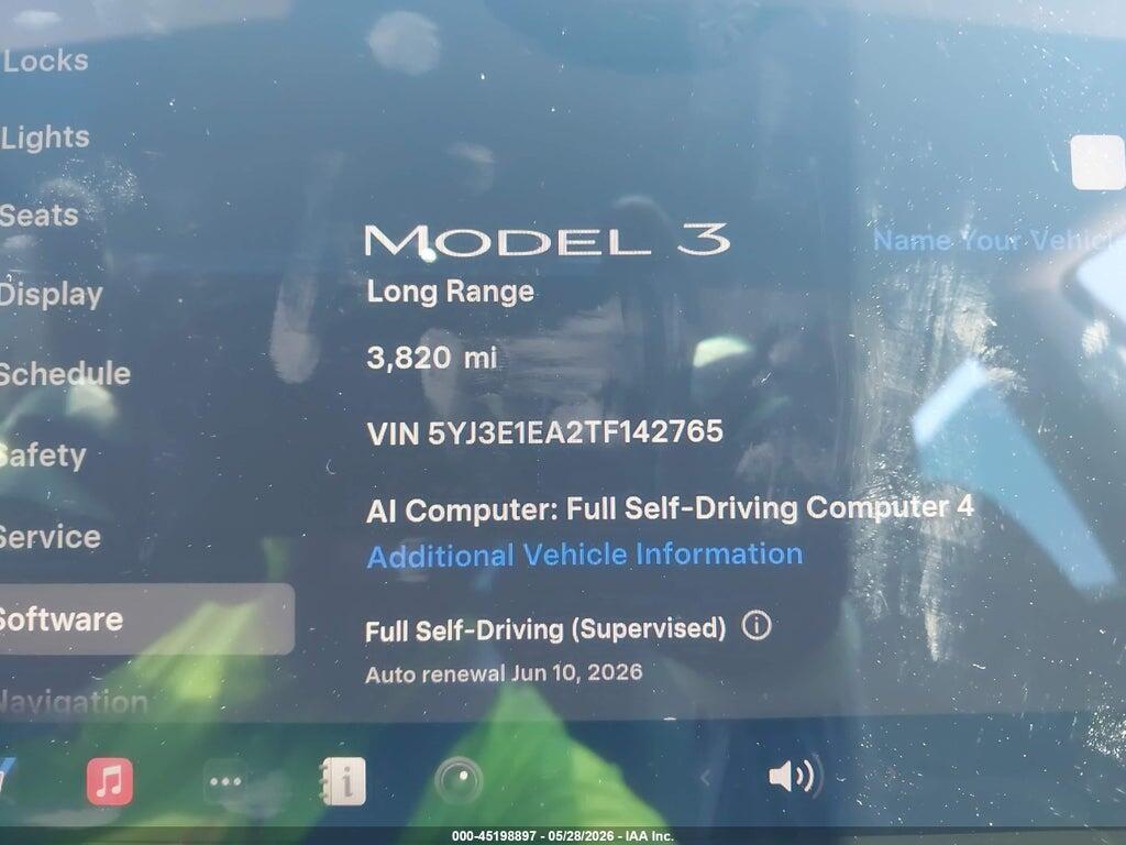 5YJ3E1EA2TF142765 2026 TESLA MODEL 3 photo no. 7