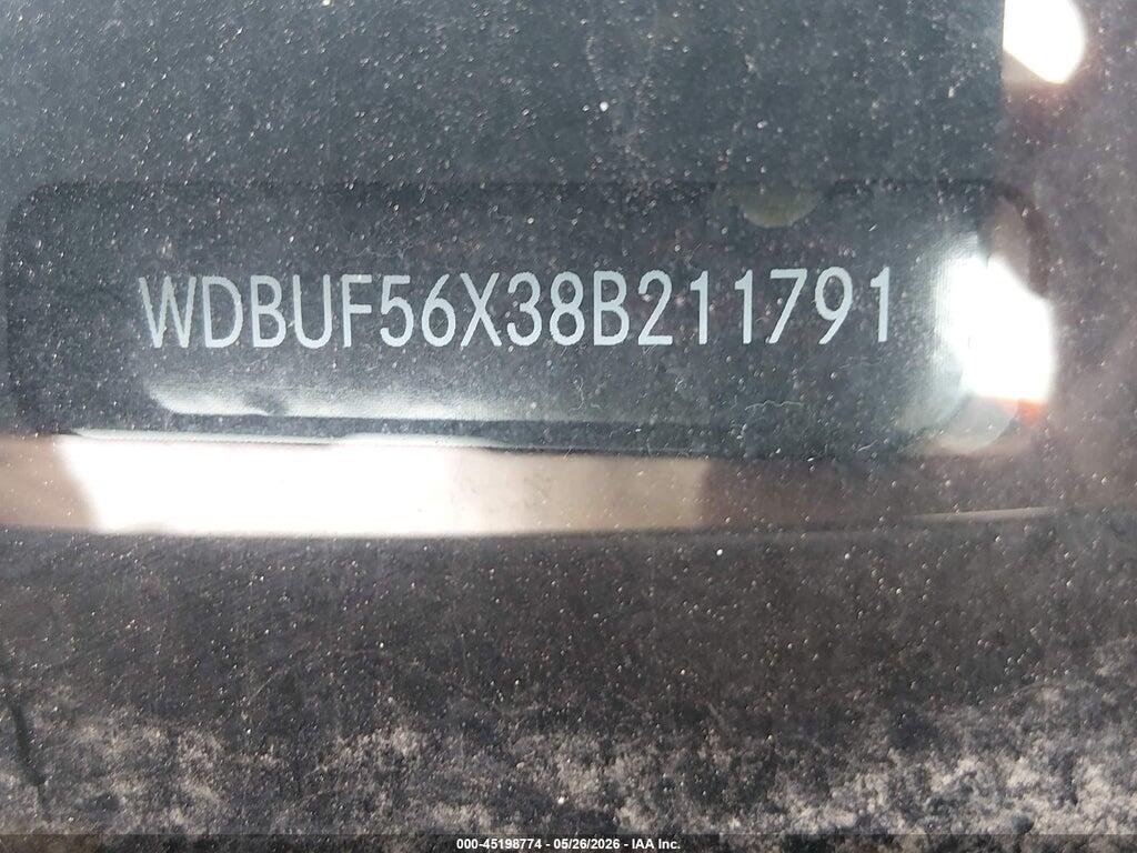 WDBUF56X38B211791 2008 MERCEDES-BENZ E 350 photo no. 9
