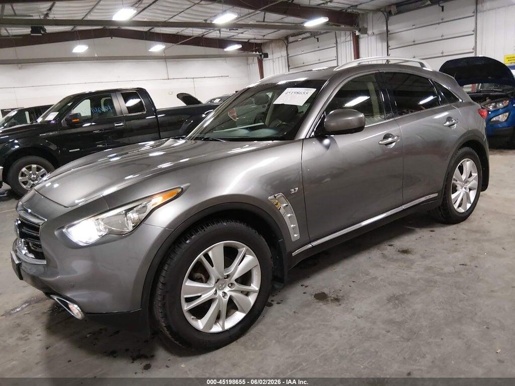 JN8CS1MW9EM412465 2014 INFINITI QX70 photo no. 2