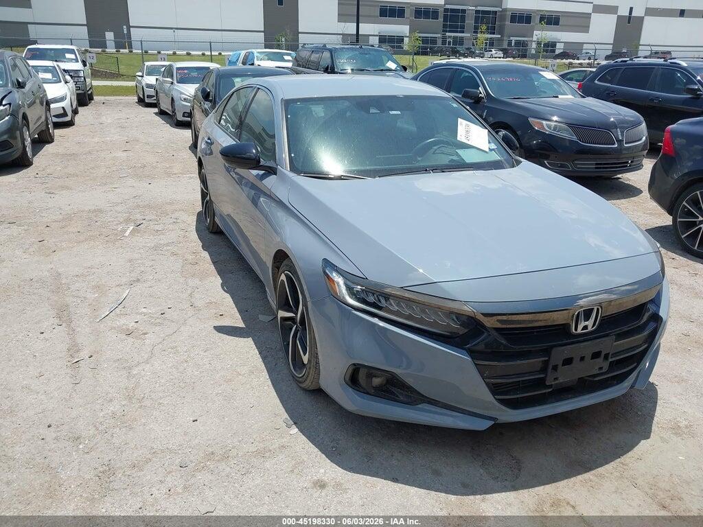 1HGCV1F31MA070176 2021 HONDA ACCORD photo no. 1