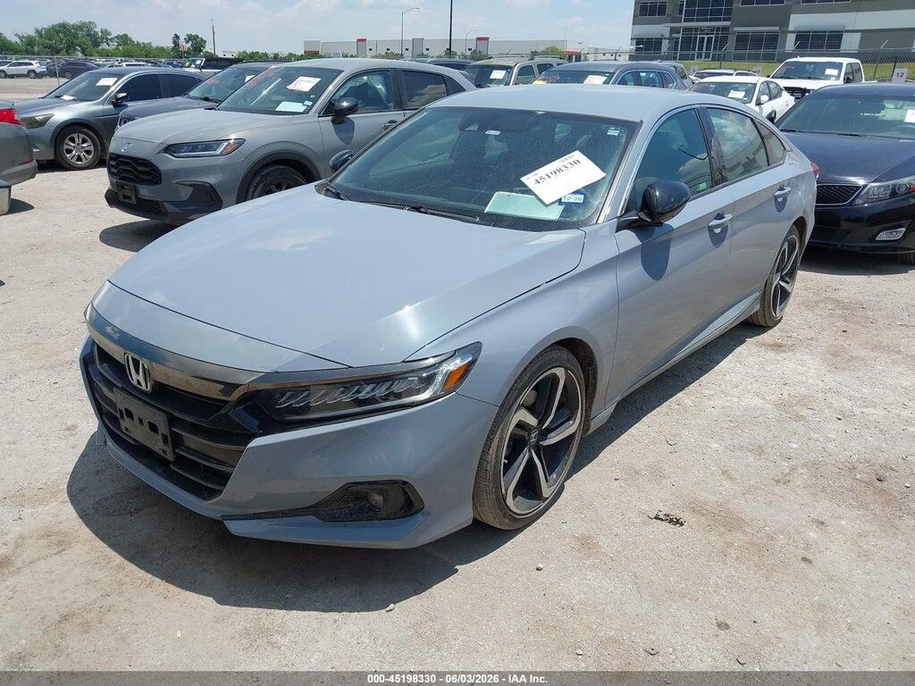 1HGCV1F31MA070176 2021 HONDA ACCORD photo no. 2