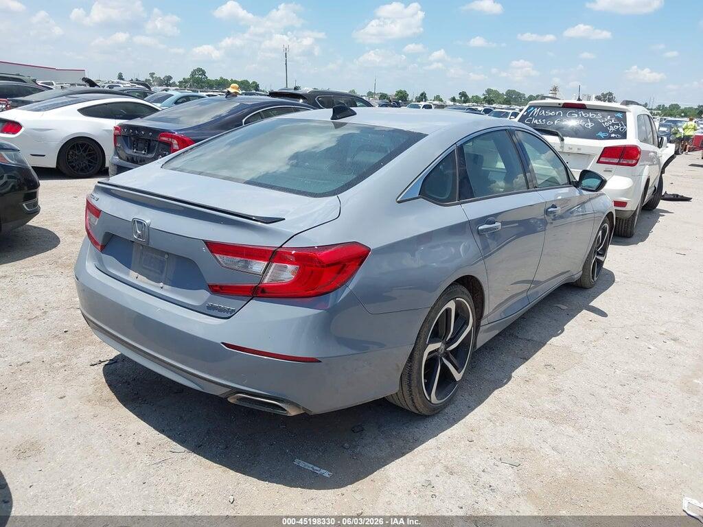 1HGCV1F31MA070176 2021 HONDA ACCORD photo no. 4