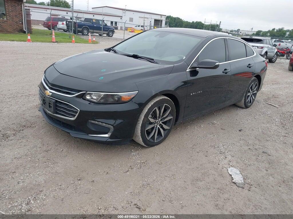 1G1ZD5ST2JF280916 2018 CHEVROLET MALIBU photo no. 2