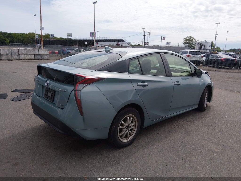 JTDKARFUXG3014565 2016 TOYOTA PRIUS photo no. 4