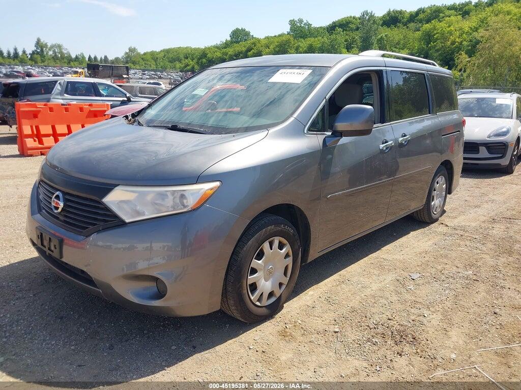 JN8AE2KP7E9102043 2014 NISSAN QUEST photo no. 2