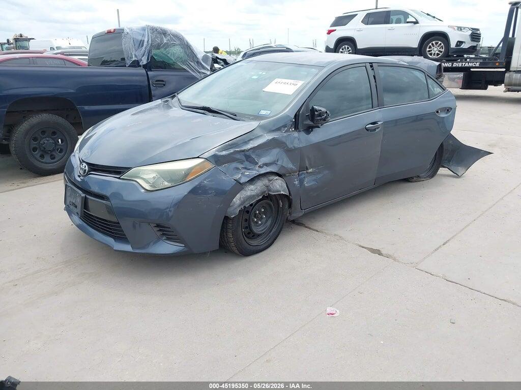 5YFBURHE2GP424166 2016 TOYOTA COROLLA photo no. 2