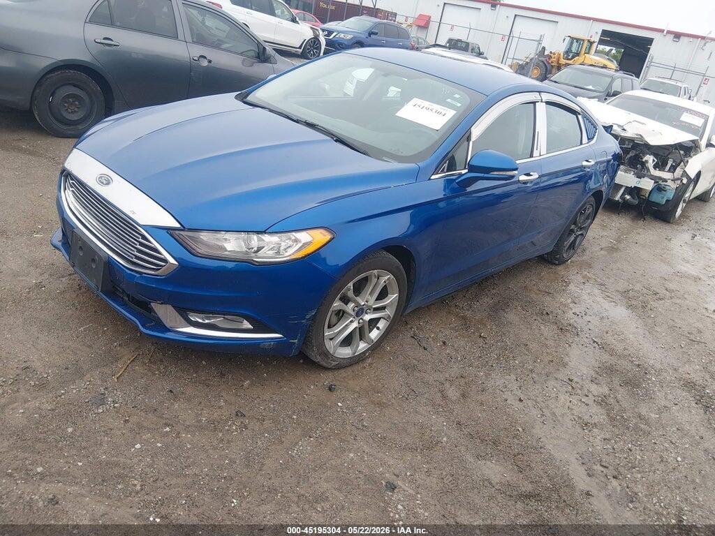 3FA6P0T91HR143847 2017 FORD FUSION photo no. 2