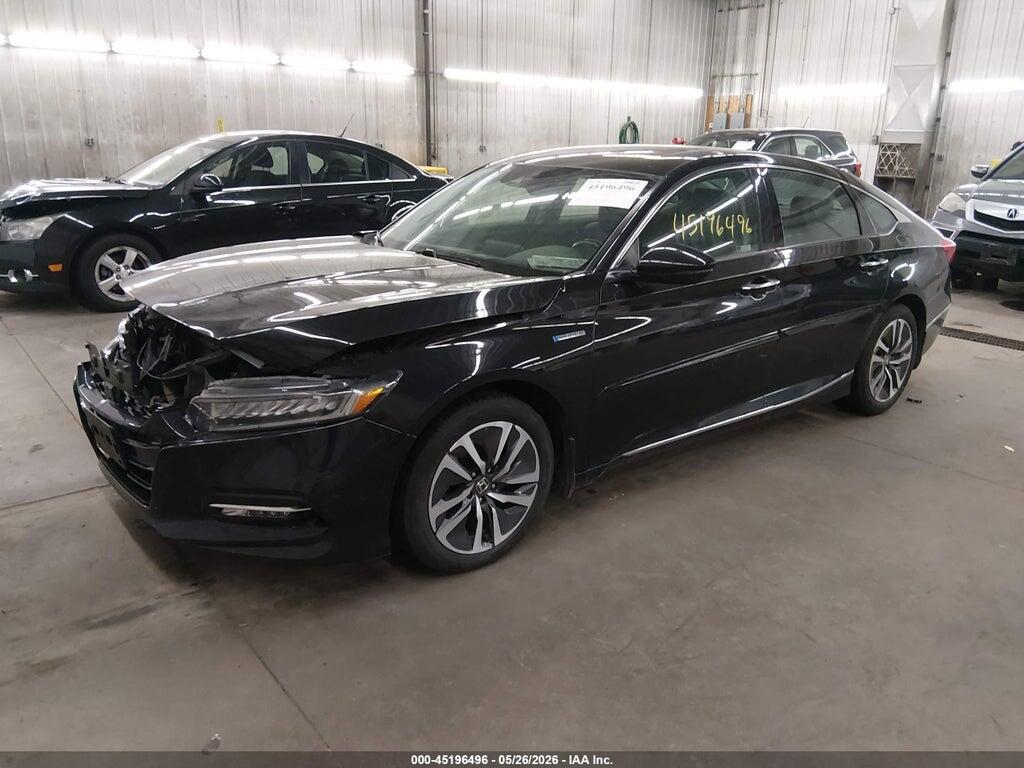 1HGCV3F94JA006841 2018 HONDA ACCORD HYBRID photo no. 2