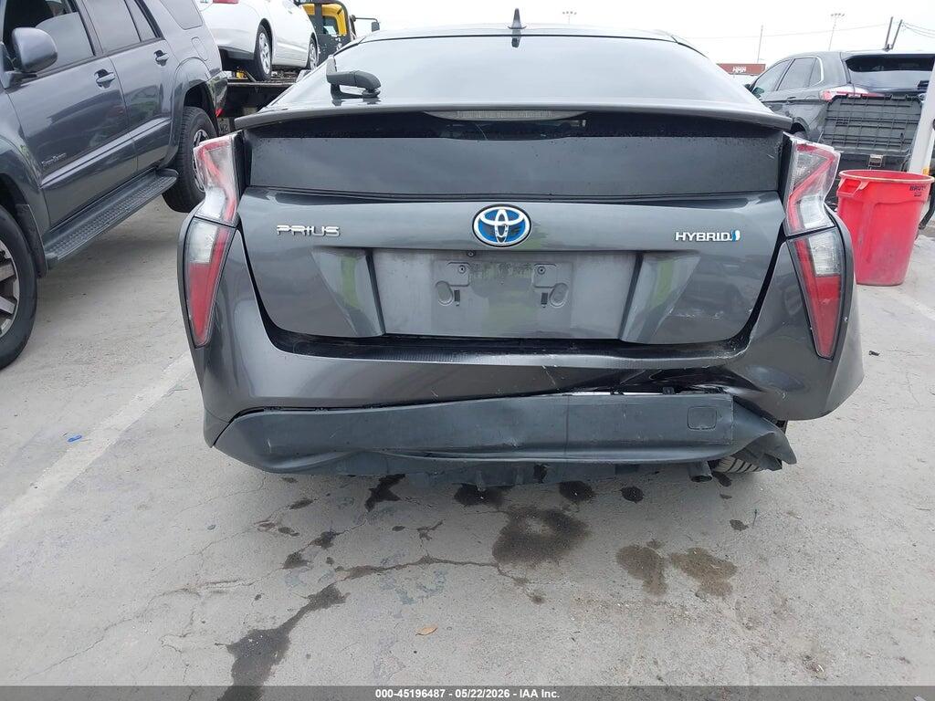 JTDKBRFU3G3000892 2016 TOYOTA PRIUS photo no. 5