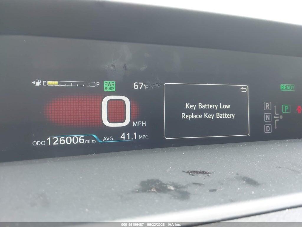 JTDKBRFU3G3000892 2016 TOYOTA PRIUS photo no. 6