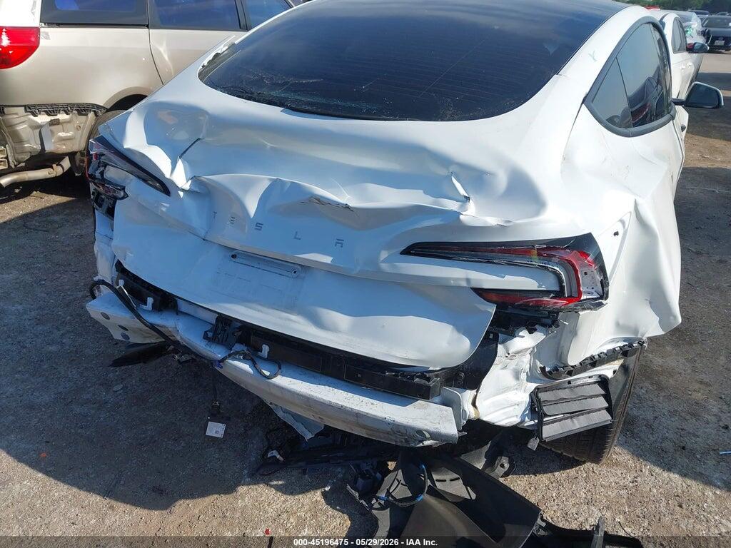 5YJ3E1EA3SF010029 2025 TESLA MODEL 3 photo no. 6