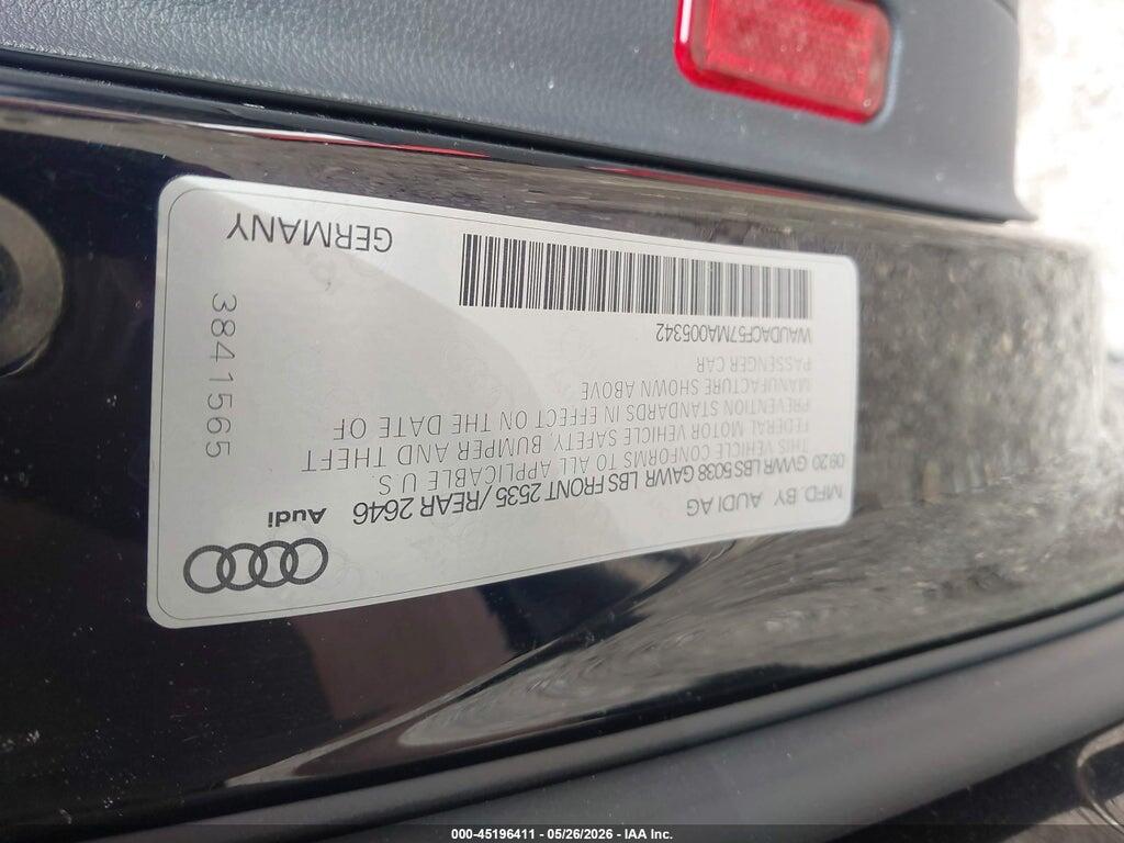 WAUDACF57MA005342 2021 AUDI A5 SPORTBACK photo no. 9