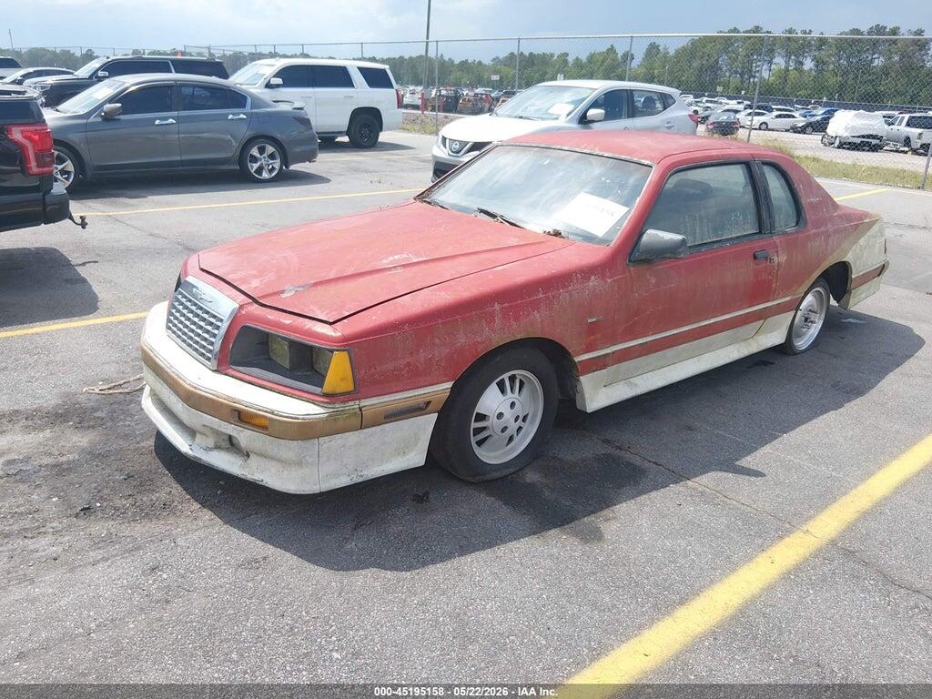 1FABP46N4EA122777 1984 FORD THUNDERBIRD photo no. 2