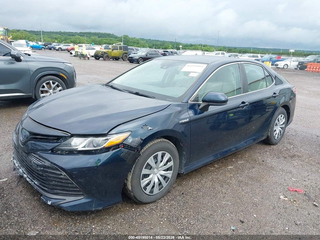 4T1B31HKXKU008125 2019 TOYOTA CAMRY HYBRID photo no. 2
