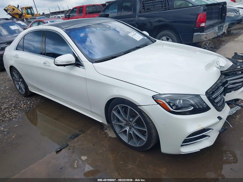 WDDUG6GBXKA444934 2019 MERCEDES-BENZ S 450 photo no. 1