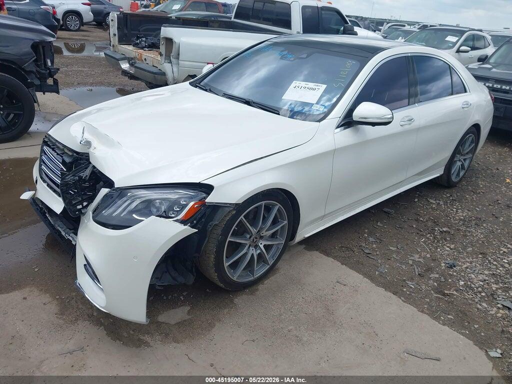WDDUG6GBXKA444934 2019 MERCEDES-BENZ S 450 photo no. 2