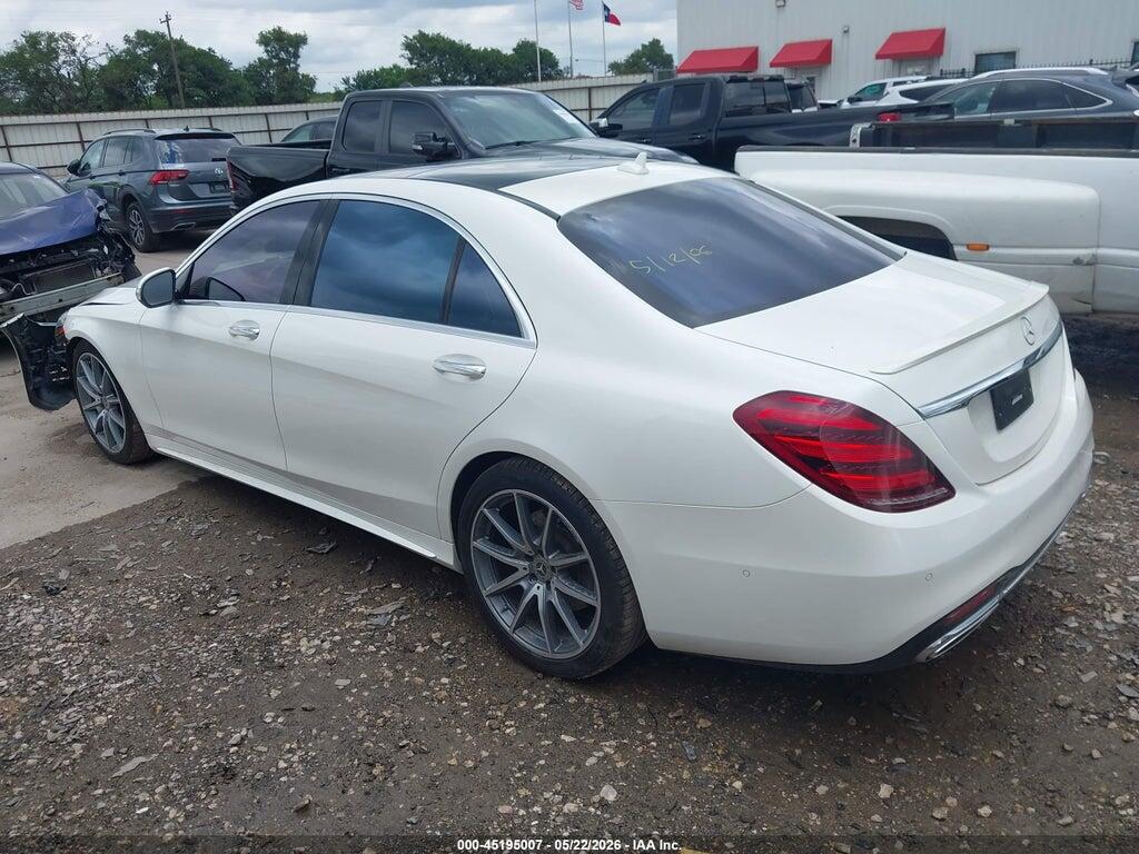 WDDUG6GBXKA444934 2019 MERCEDES-BENZ S 450 photo no. 3