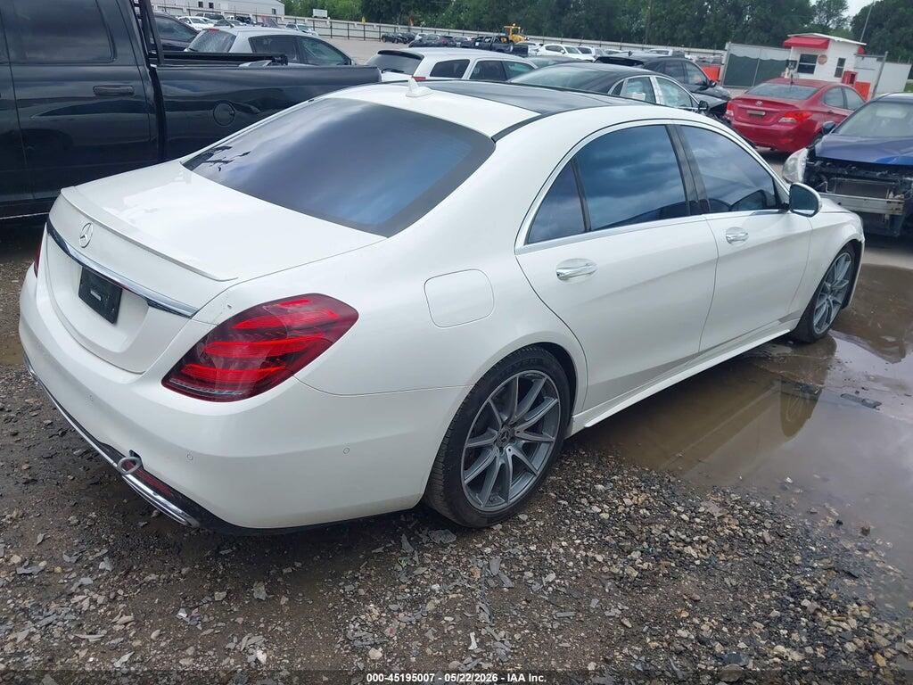WDDUG6GBXKA444934 2019 MERCEDES-BENZ S 450 photo no. 4