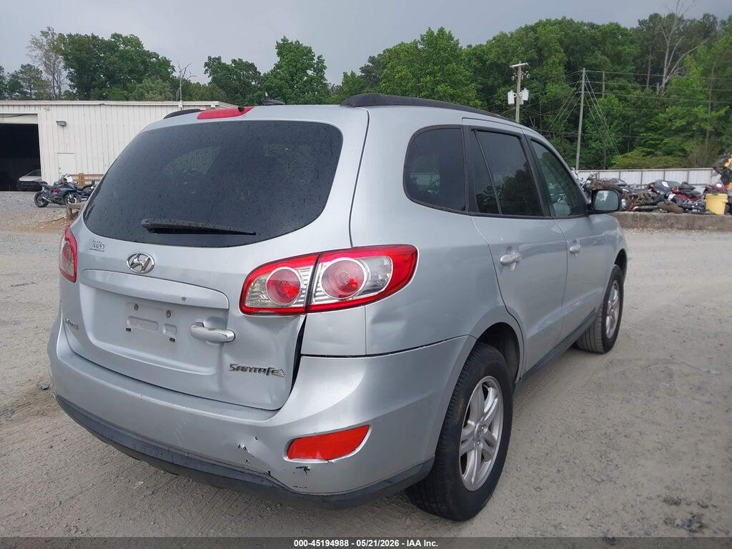 5NMSG3AB3AH342632 2010 HYUNDAI SANTA FE photo no. 4