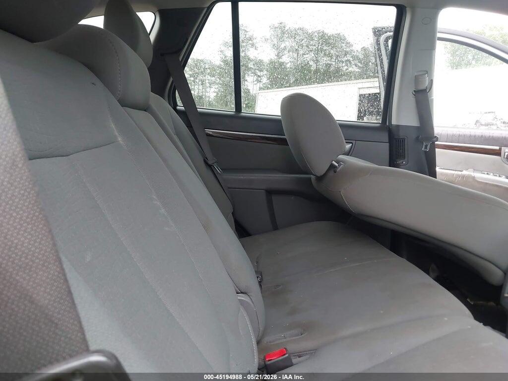 5NMSG3AB3AH342632 2010 HYUNDAI SANTA FE photo no. 8