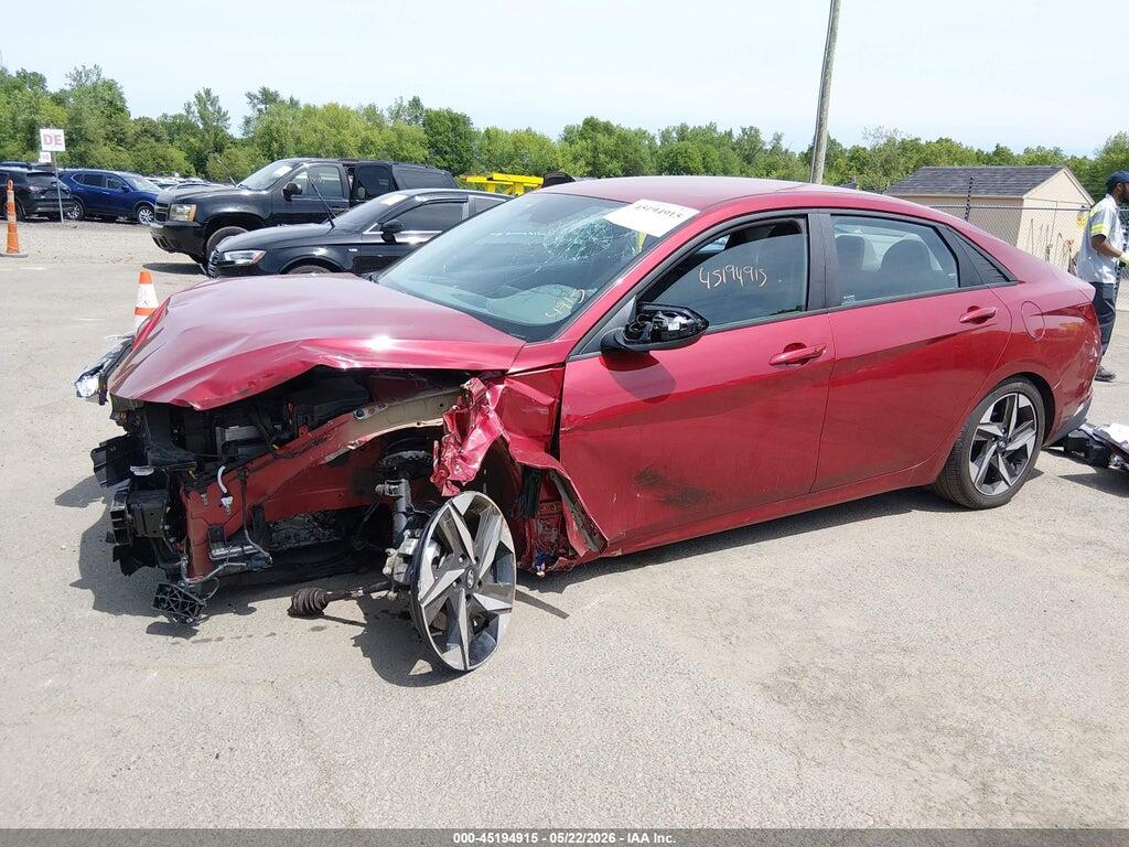 KMHLS4AG0PU579242 2023 HYUNDAI ELANTRA photo no. 2