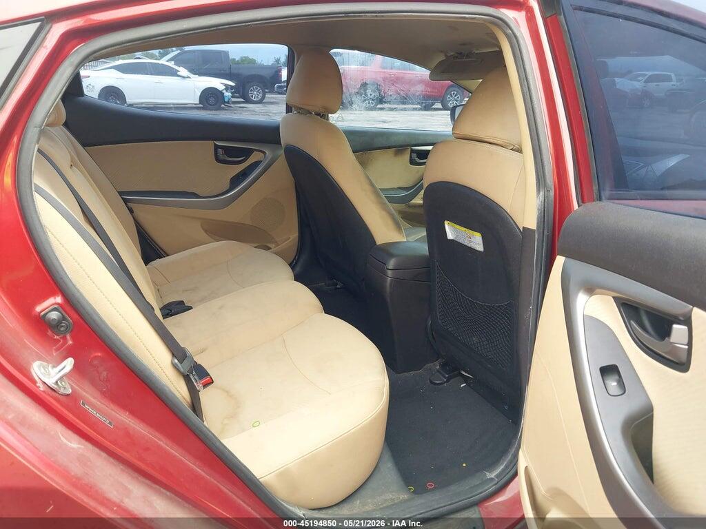 5NPDH4AE3DH334737 2013 HYUNDAI ELANTRA photo no. 8