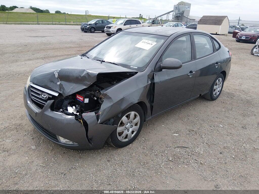 KMHDU46D77U087952 2007 HYUNDAI ELANTRA photo no. 2