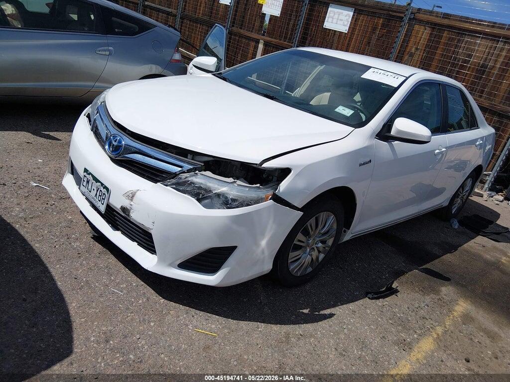 4T1BD1FK4EU103848 2014 TOYOTA CAMRY HYBRID photo no. 2