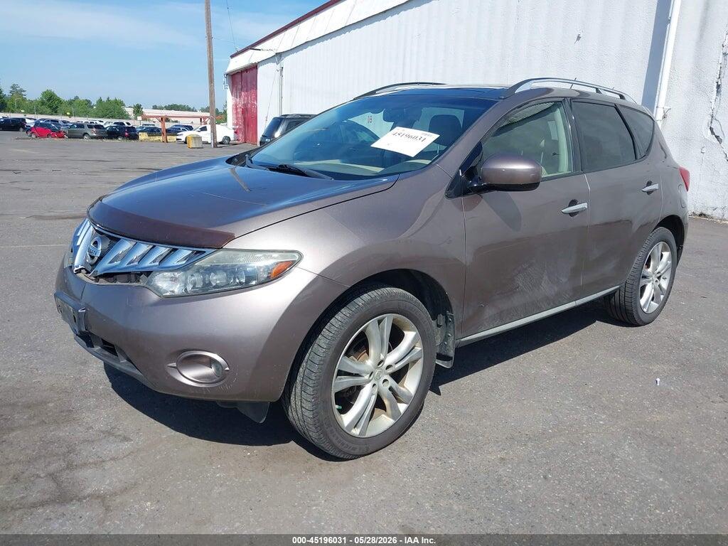 JN8AZ18WX9W161303 2009 NISSAN MURANO photo no. 2