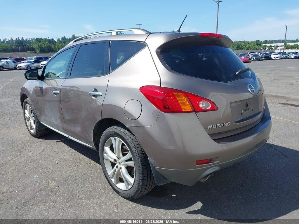 JN8AZ18WX9W161303 2009 NISSAN MURANO photo no. 3