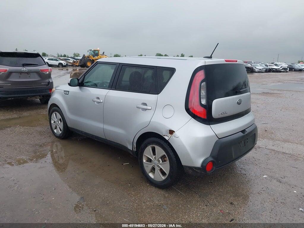 KNDJN2A23F7786801 2015 KIA SOUL photo no. 3