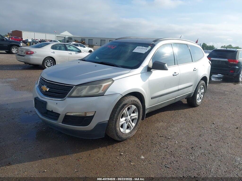 1GNKVFED5EJ352069 2014 CHEVROLET TRAVERSE photo no. 2