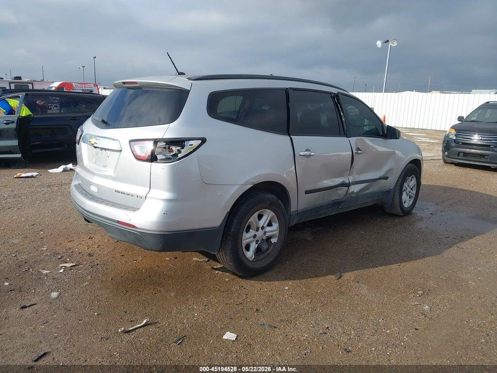 1GNKVFED5EJ352069 2014 CHEVROLET TRAVERSE photo no. 4
