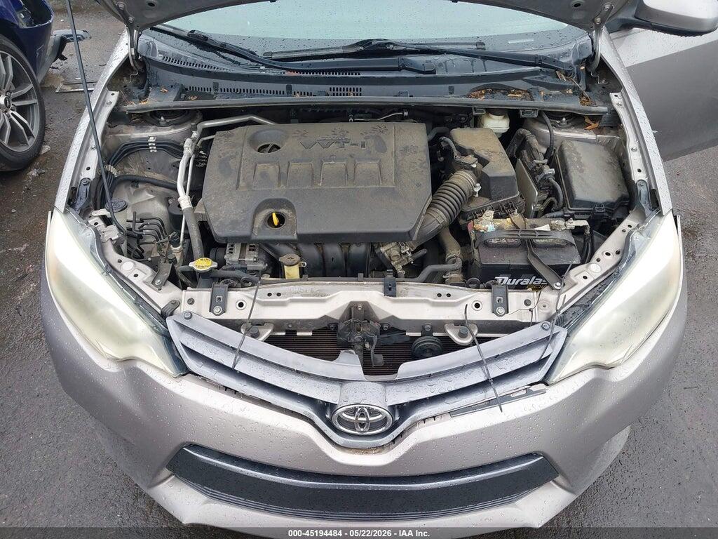 2T1BURHE9FC311863 2015 TOYOTA COROLLA photo no. 10