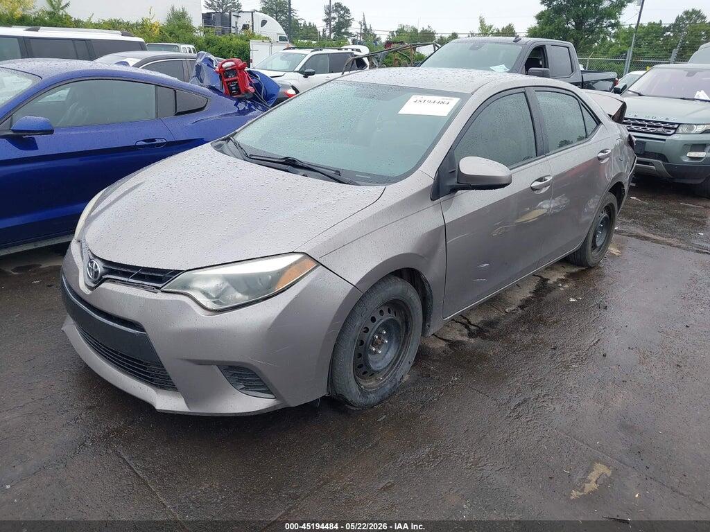 2T1BURHE9FC311863 2015 TOYOTA COROLLA photo no. 2