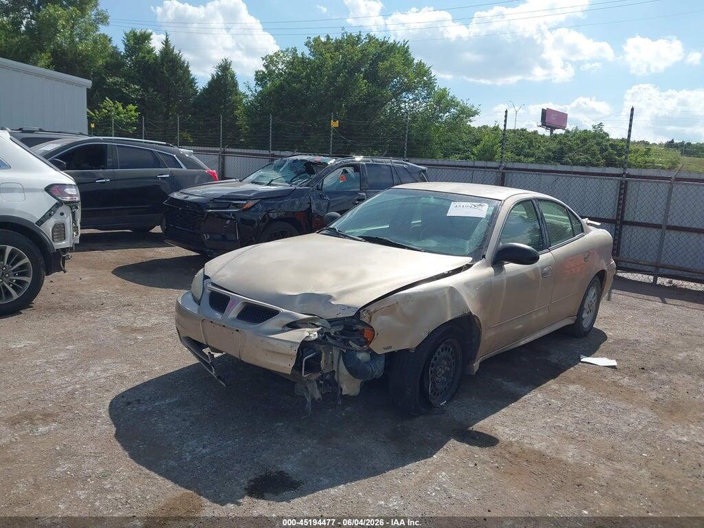 1G2NF52E24M535022 2004 PONTIAC GRAND AM photo no. 2