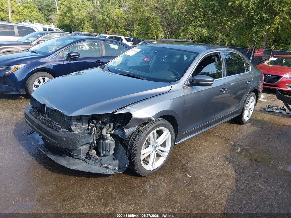 1VWCV7A34FC055166 2015 VOLKSWAGEN PASSAT photo no. 2