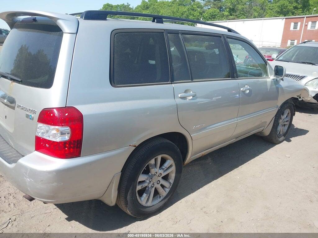 JTEEW21A170049754 2007 TOYOTA HIGHLANDER HYBRID photo no. 4