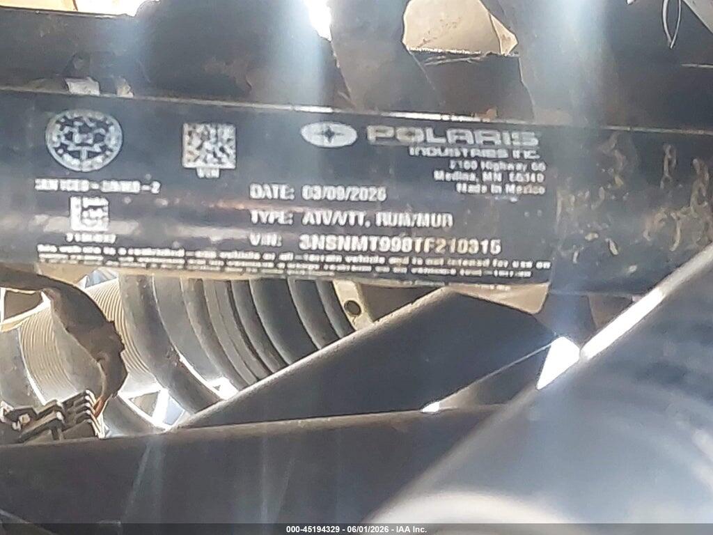 3NSNMT998TF210315 2026 POLARIS RZR 1000 XP 4 photo no. 9