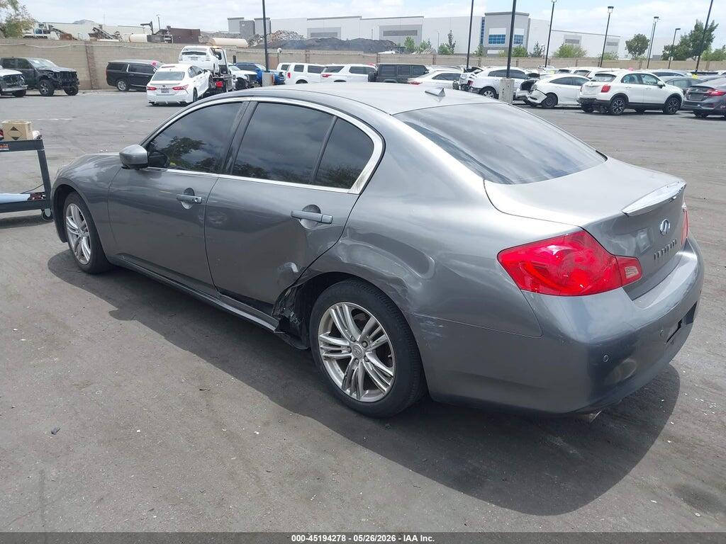 JN1CV6AP9AM407776 2010 INFINITI G37 photo no. 3