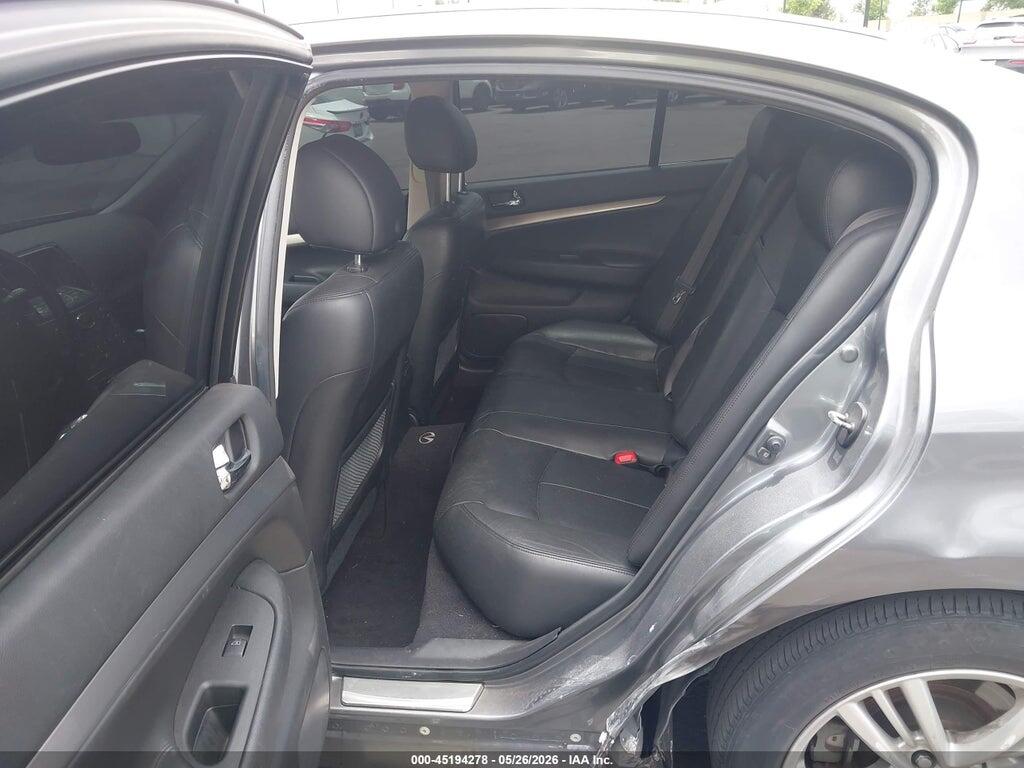 JN1CV6AP9AM407776 2010 INFINITI G37 photo no. 8