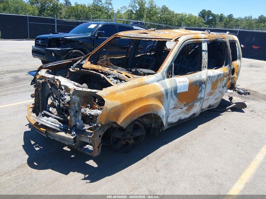 5FNYF4H5XBB093509 2011 HONDA PILOT photo no. 2