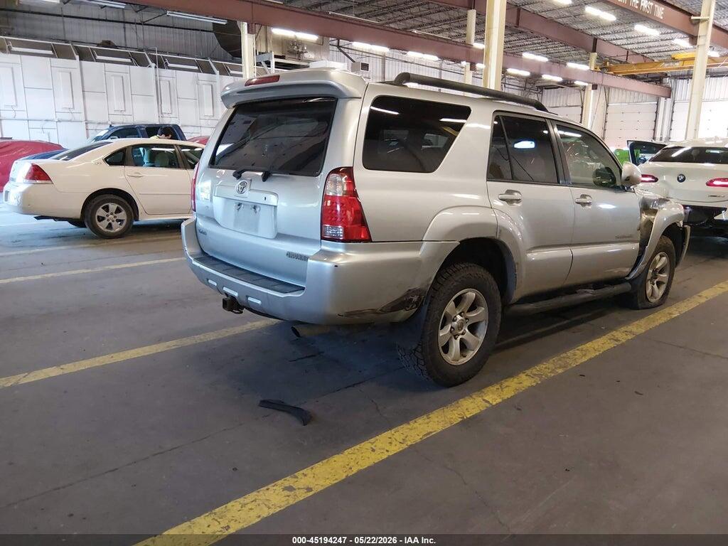 JTEBU14R978087142 2007 TOYOTA 4RUNNER photo no. 4