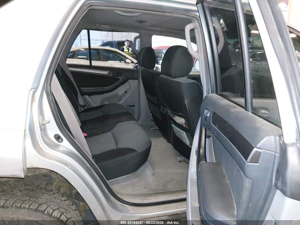 JTEBU14R978087142 2007 TOYOTA 4RUNNER photo no. 8