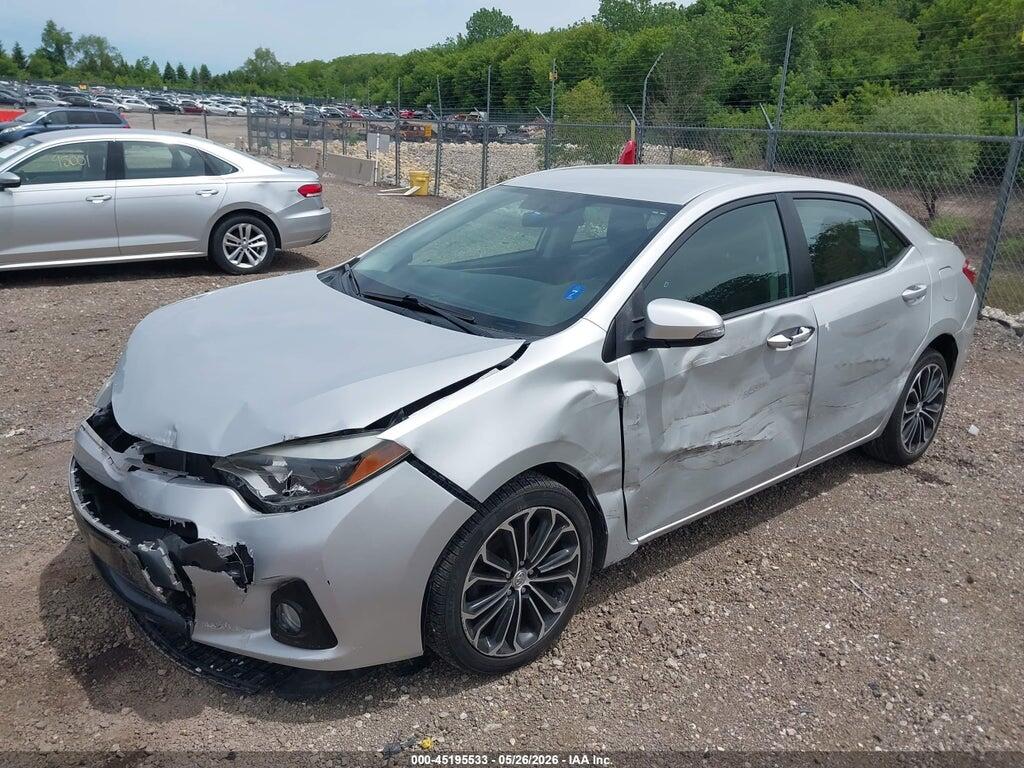 2T1BURHE8FC235617 2015 TOYOTA COROLLA photo no. 2