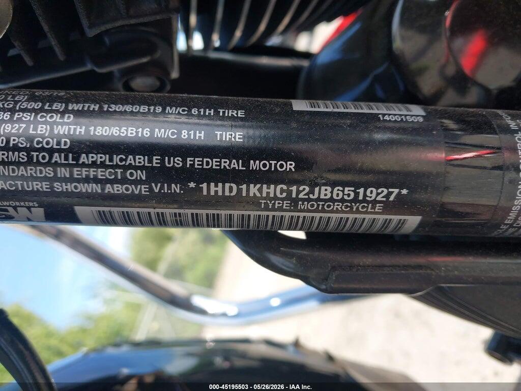 1HD1KHC12JB651927 2018 HARLEY-DAVIDSON FLTRX photo no. 10