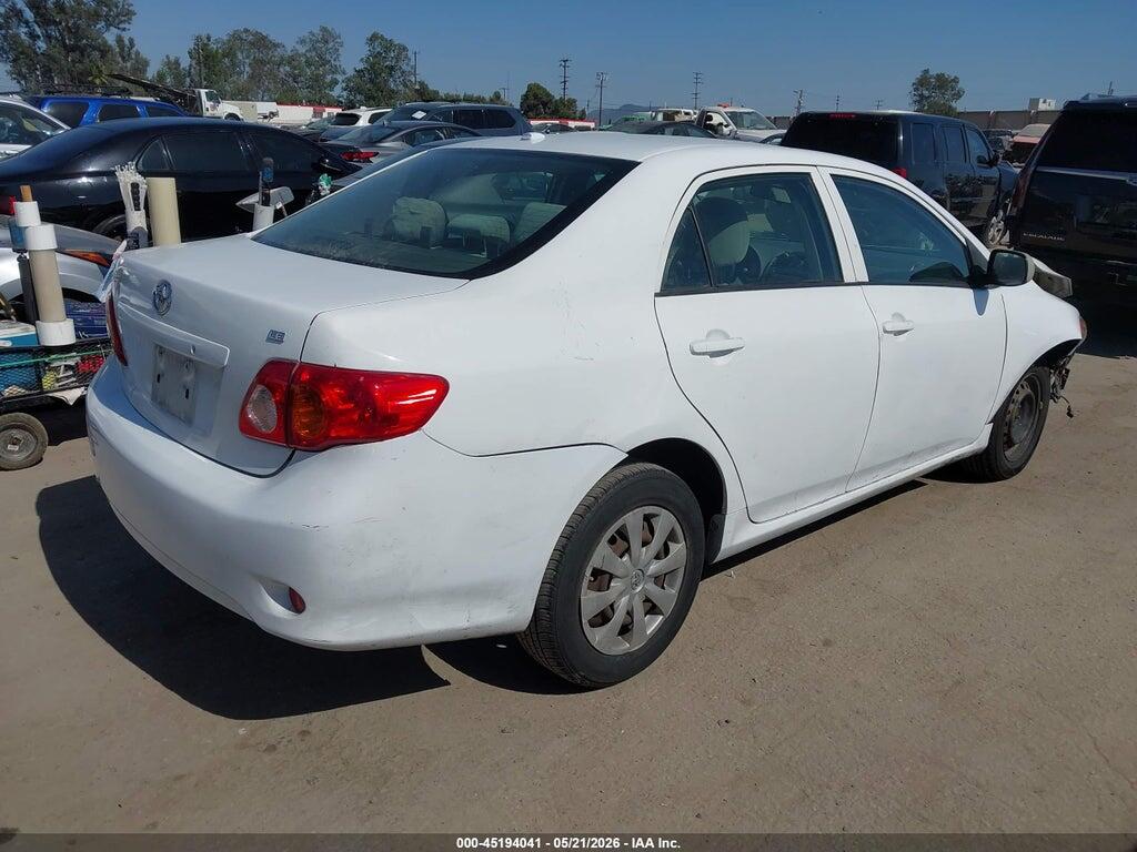 JTDBL40EX9J027183 2009 TOYOTA COROLLA photo no. 4