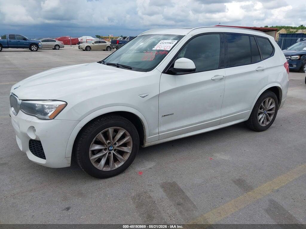 5UXWX7C53G0R16699 2016 BMW X3 photo no. 2