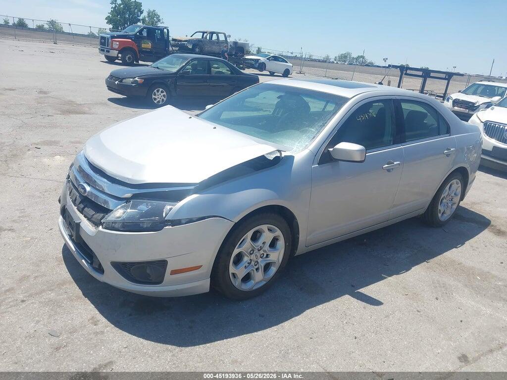3FAHP0HA5AR361260 2010 FORD FUSION photo no. 2